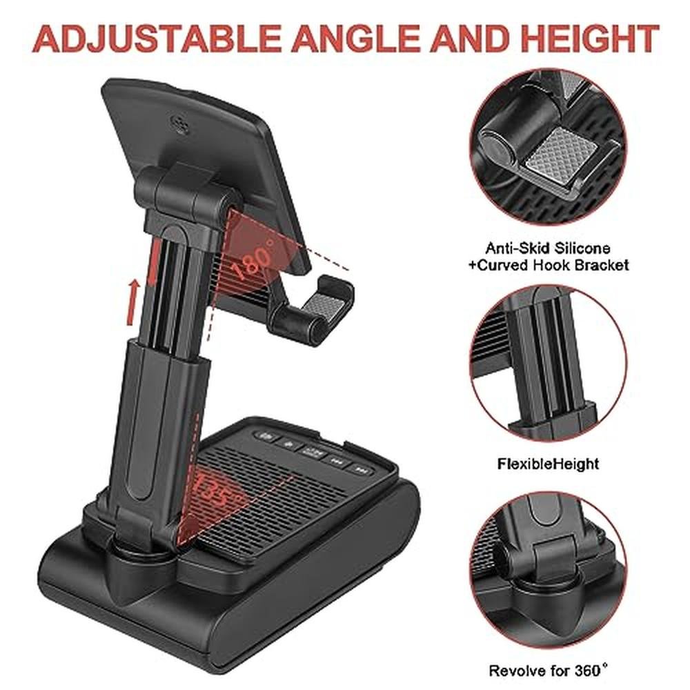 Bluetooth Speaker: Fanlory Gifts for Men Cell Phone Stand – Packaging