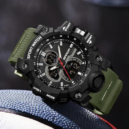 Fanmis Watch: FANMIS Men's Solar Powered Casual Quartz – Close-up Detail