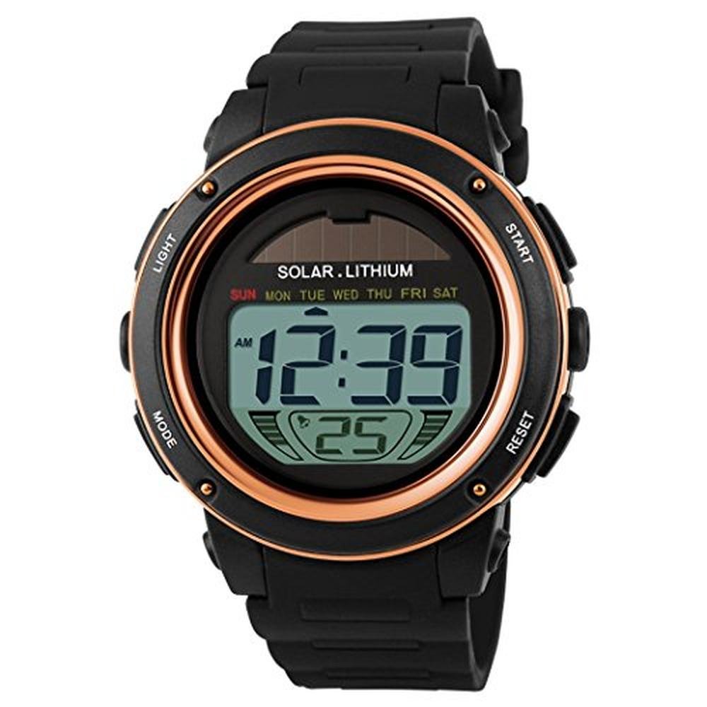 Fanmis Multi Function Alarm Stopwatch Digital LED Quartz – Side View