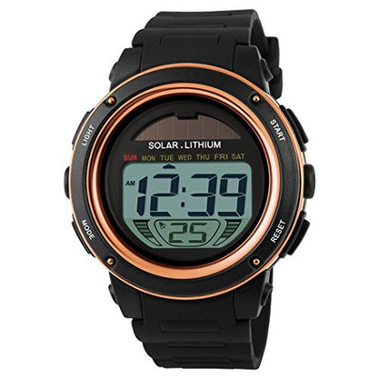Fanmis Multi Function Alarm Stopwatch Digital LED Quartz – Side View