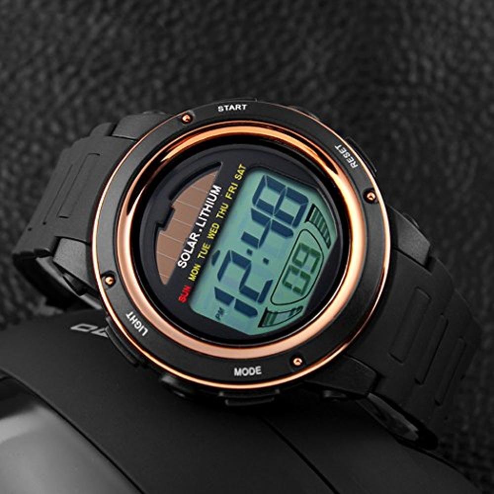 Fanmis Multi Function Alarm Stopwatch Digital LED Quartz – Close-up Detail