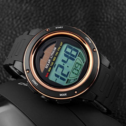 Fanmis Multi Function Alarm Stopwatch Digital LED Quartz – Close-up Detail