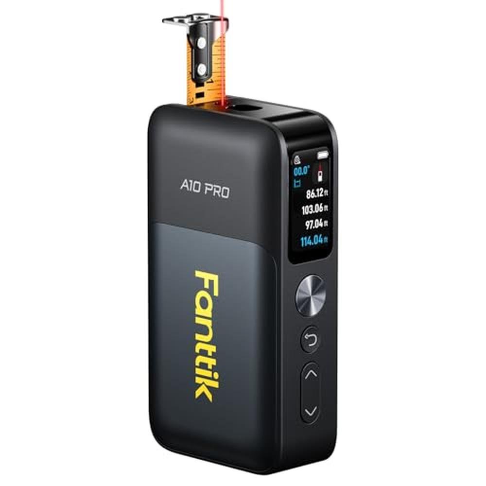 Laser Tape Measure: Fanttik A10 Pro 2-in-1 Digital Laser – Front View