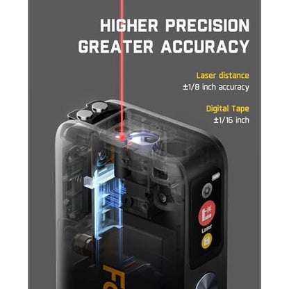 Laser Tape Measure: Fanttik A10 Pro 2-in-1 Digital Laser – In Use