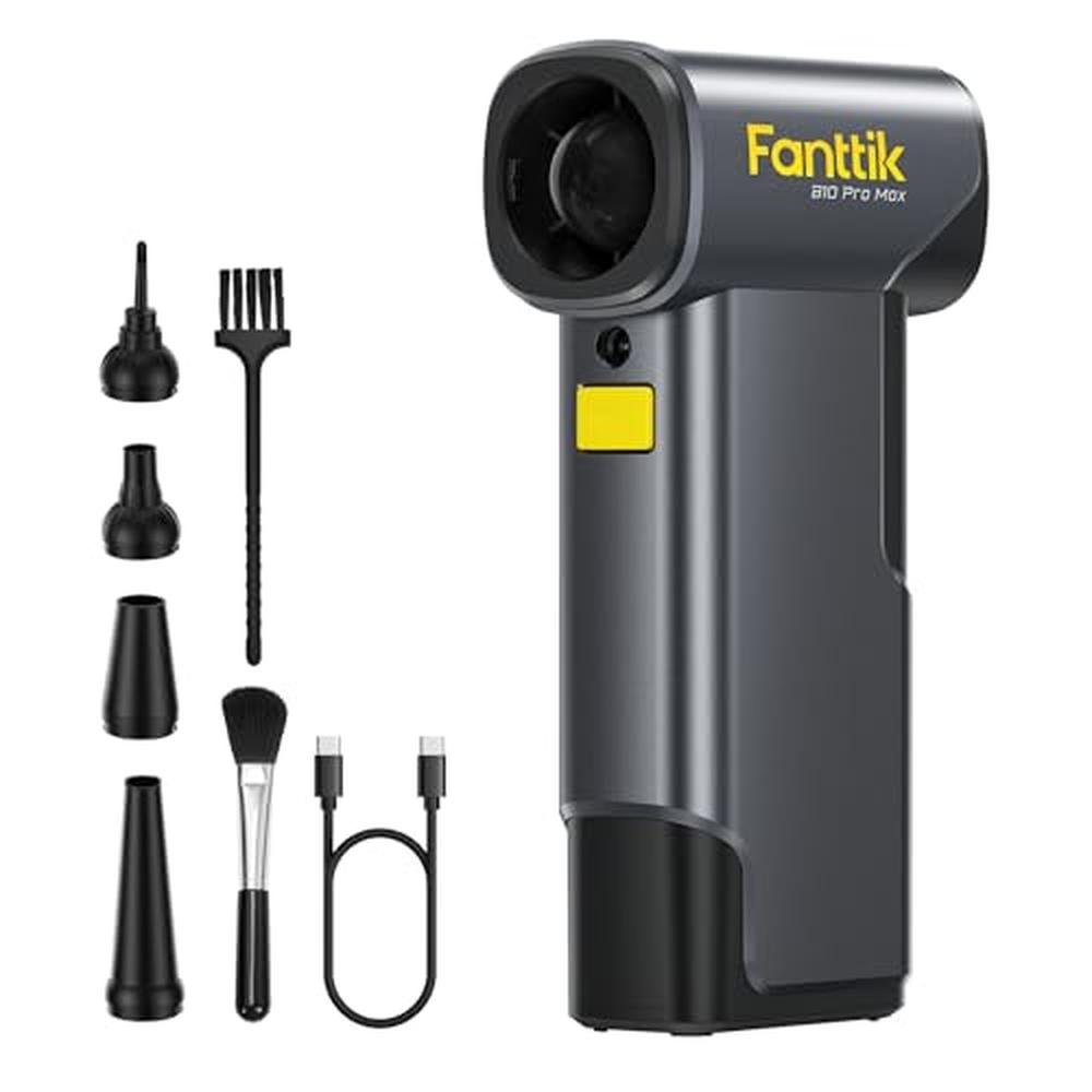 Electric Air Duster: Fanttik B10 Pro Max 130000RPM – Front View