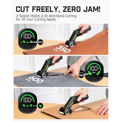 Cordless Scissors: Fanttik C10 Pro BowGuide Electric – In Use