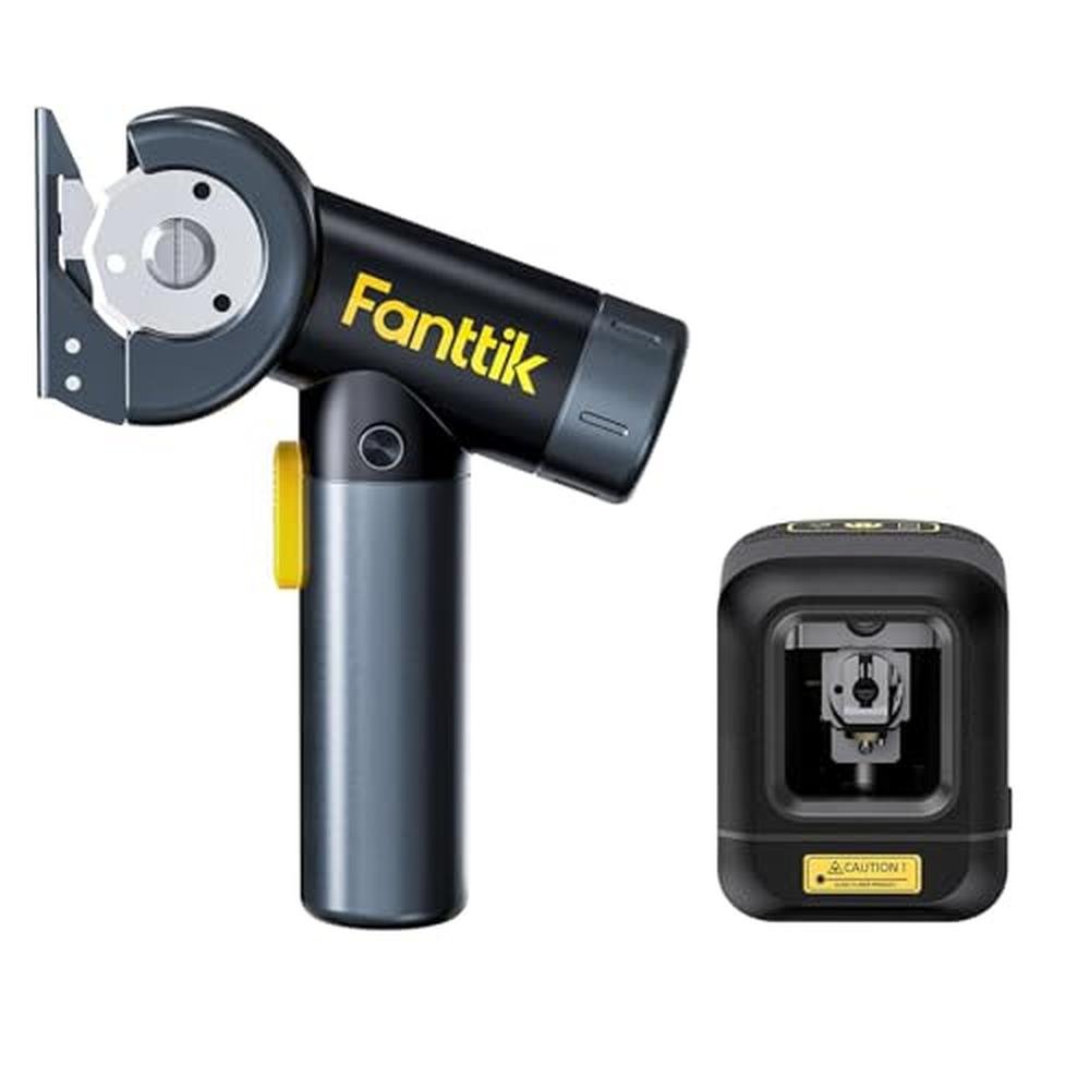 Electric Scissors: Fanttik C8 Nano with LED Display & D2 – Front View