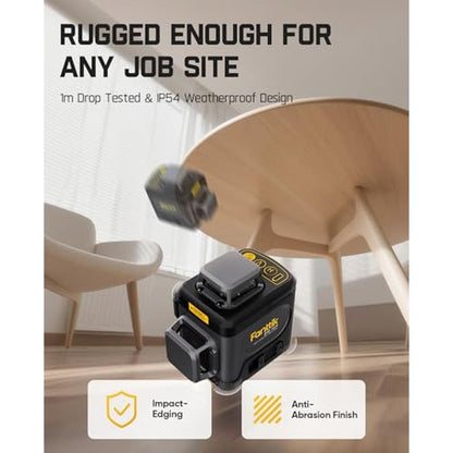 Laser Level: Fanttik D12 Ace 360 Self-Leveling 3x360 – In Use