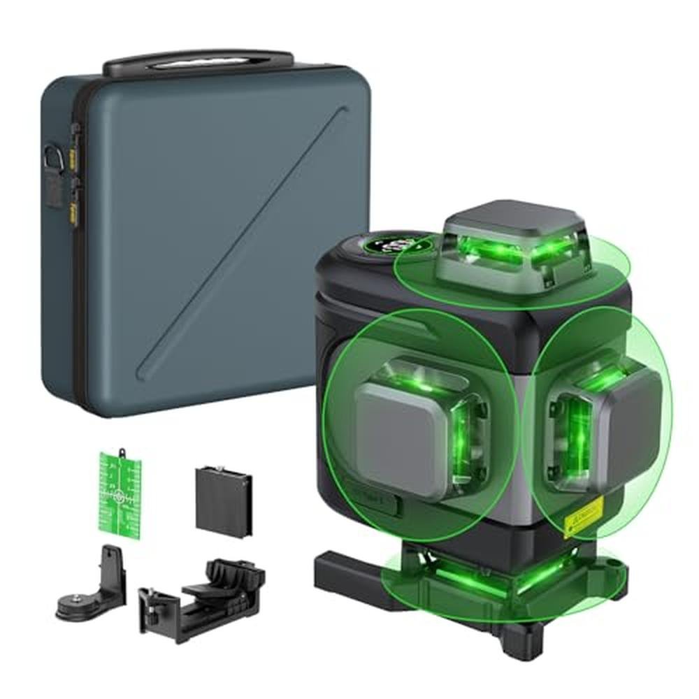 Laser Level: Fanttik D16 APEX Professional 4 x 360-degree – Front View