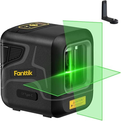 Laser Level: Fanttik D2 Pocket Green 100ft Self-Leveling – Front View