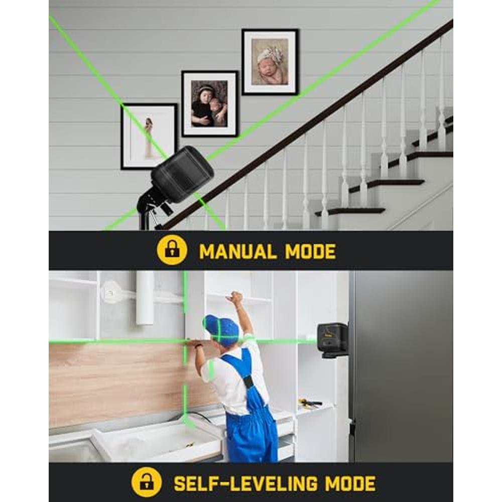 Laser Level: Fanttik D2 Pocket Green 100ft Self-Leveling – Packaging