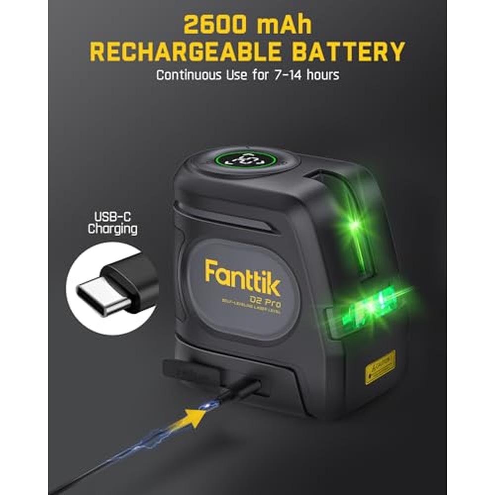 Laser Level: Fanttik D2 PRO Self-Leveling Laser Level with – In Use