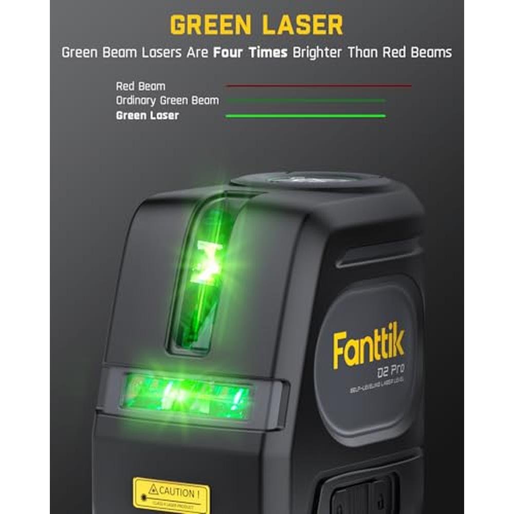 Laser Level: Fanttik D2 PRO Self-Leveling Laser Level with – Packaging