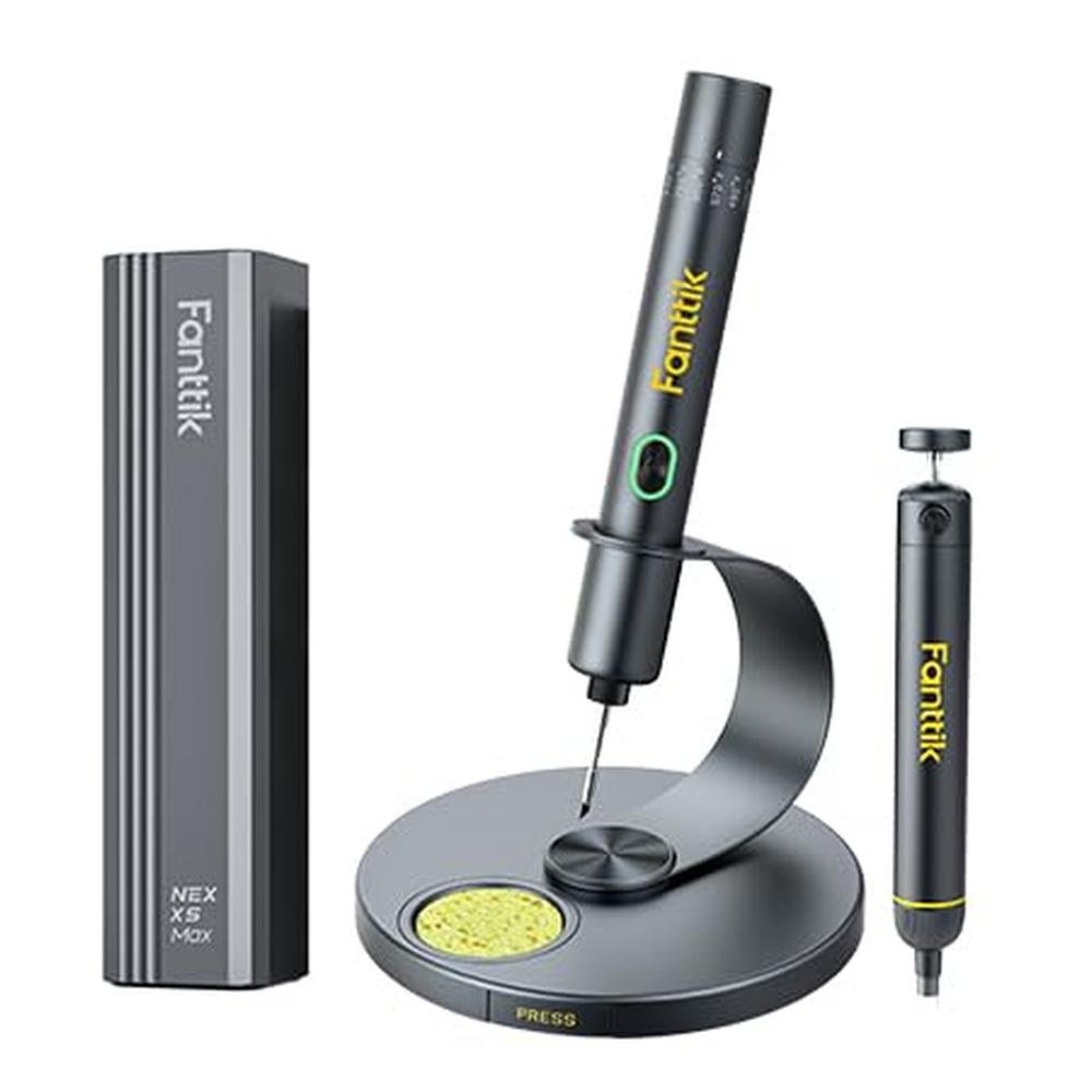 Mini Electric Screwdriver: Fanttik E1 Max 3.7V & T1 Max – Front View
