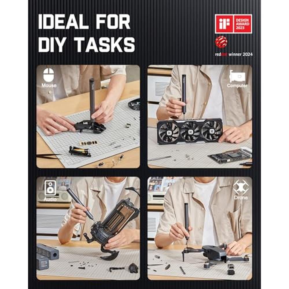 Mini Electric Screwdriver: Fanttik E1 Max 3.7V & T1 Max – Close-up Detail