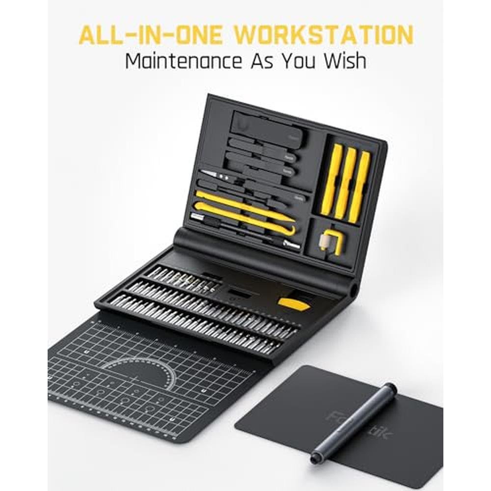 Precision Electric Screwdriver Kit – Side View