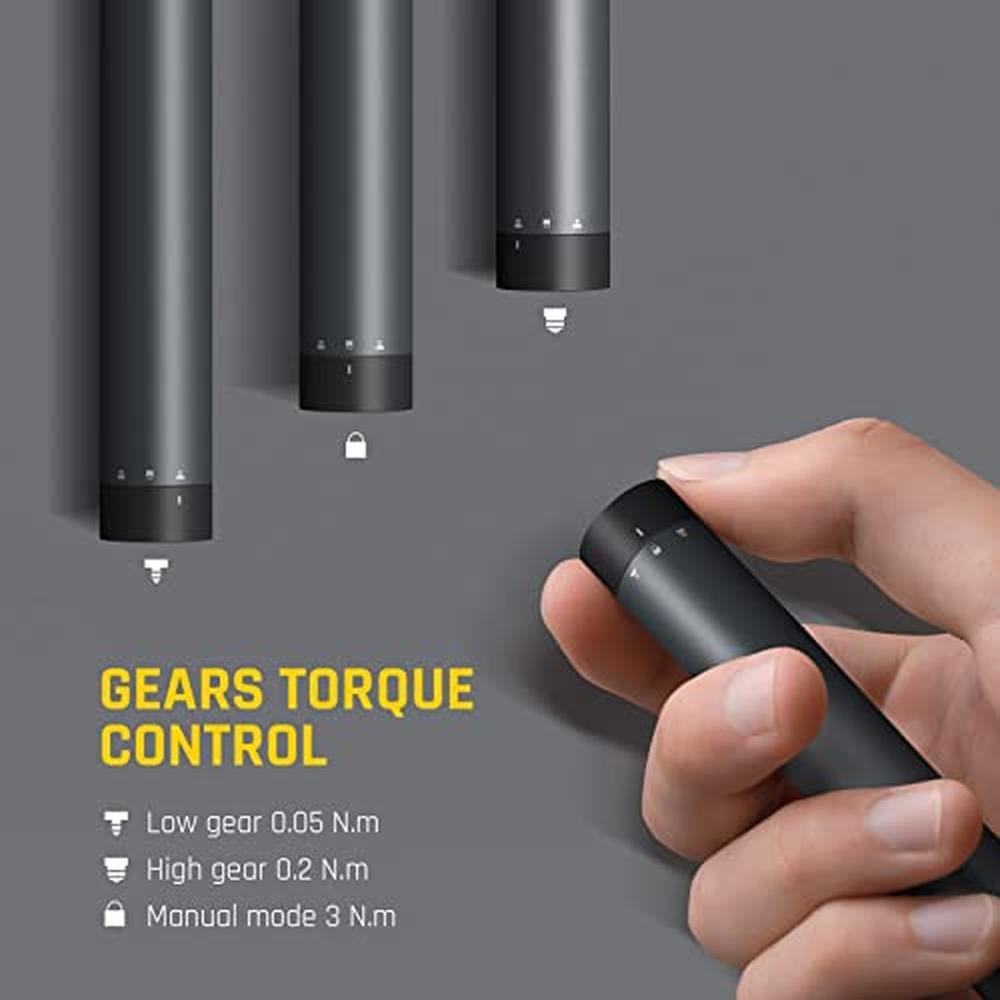 Mini Electric Screwdriver: Fanttik E1 Pro & E1 MAX – Side View