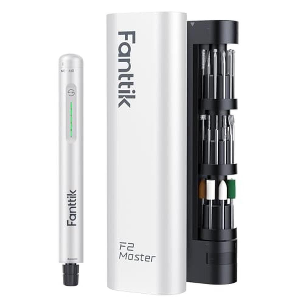 Cordless Rotary Tool Kit: Fanttik F2 Master Mini 5-Speed 25 – Front View