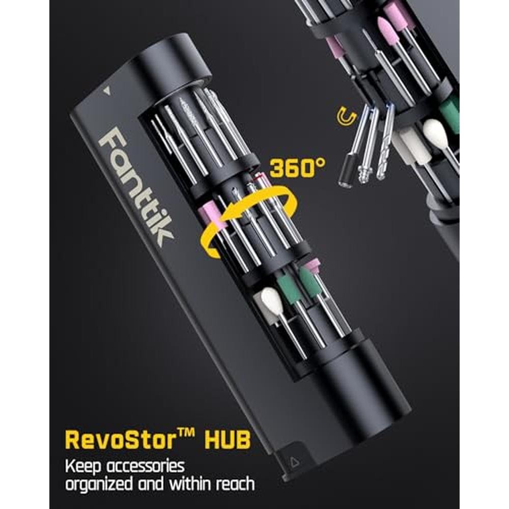 Cordless Rotary Tool Kit: Fanttik F2 PRO Strong Magnetic – Close-up Detail