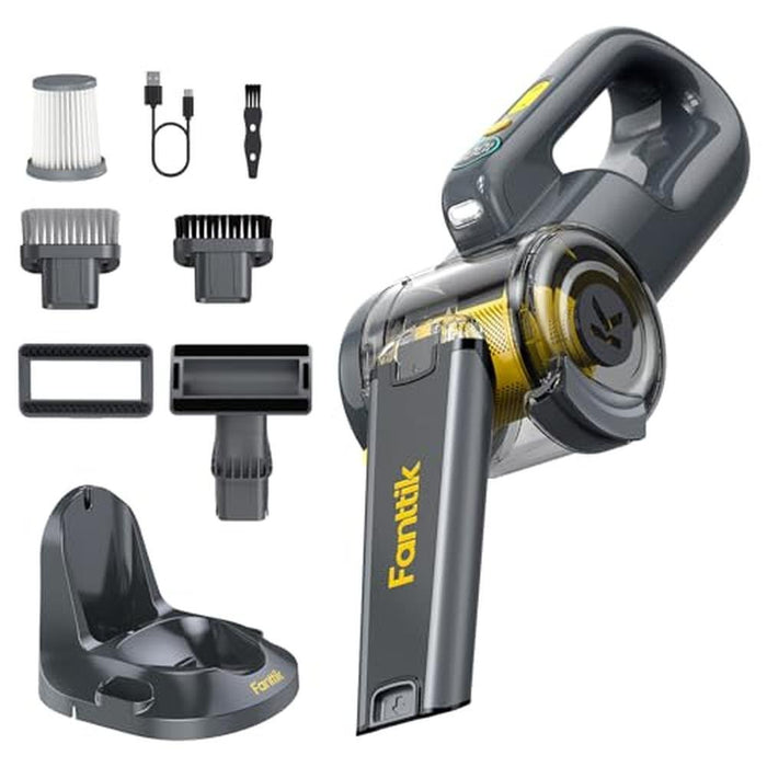Cordless Vacuum: Fanttik Fold V10 Ultra Deluxe Handheld – Front View