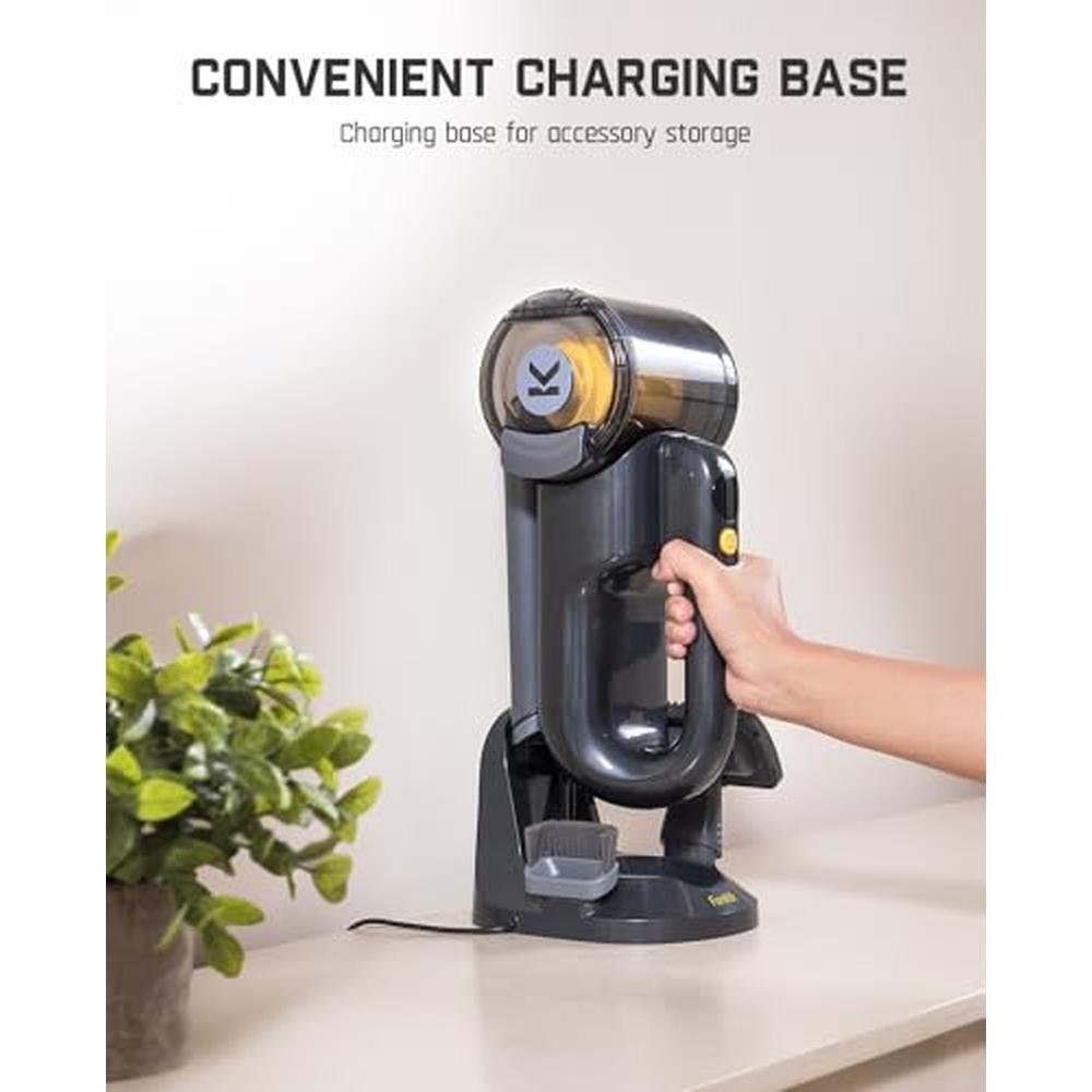 Cordless Vacuum: Fanttik Fold V10 Ultra Deluxe Handheld – Close-up Detail