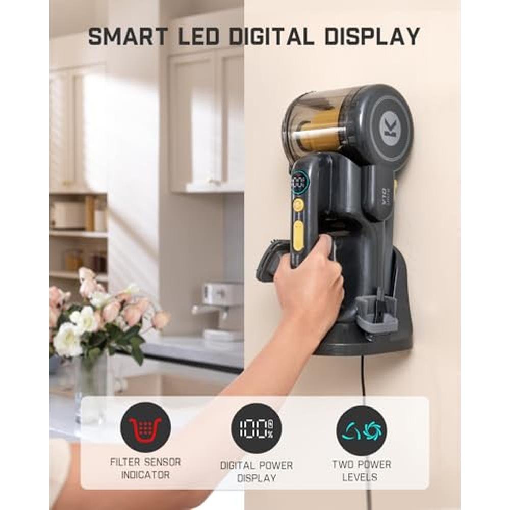 Cordless Vacuum: Fanttik Fold V10 Ultra Deluxe Handheld – Packaging