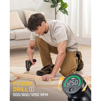 Cordless Drill: Fanttik K2 Ultra Power Drill Driver 3/8'' – In Use
