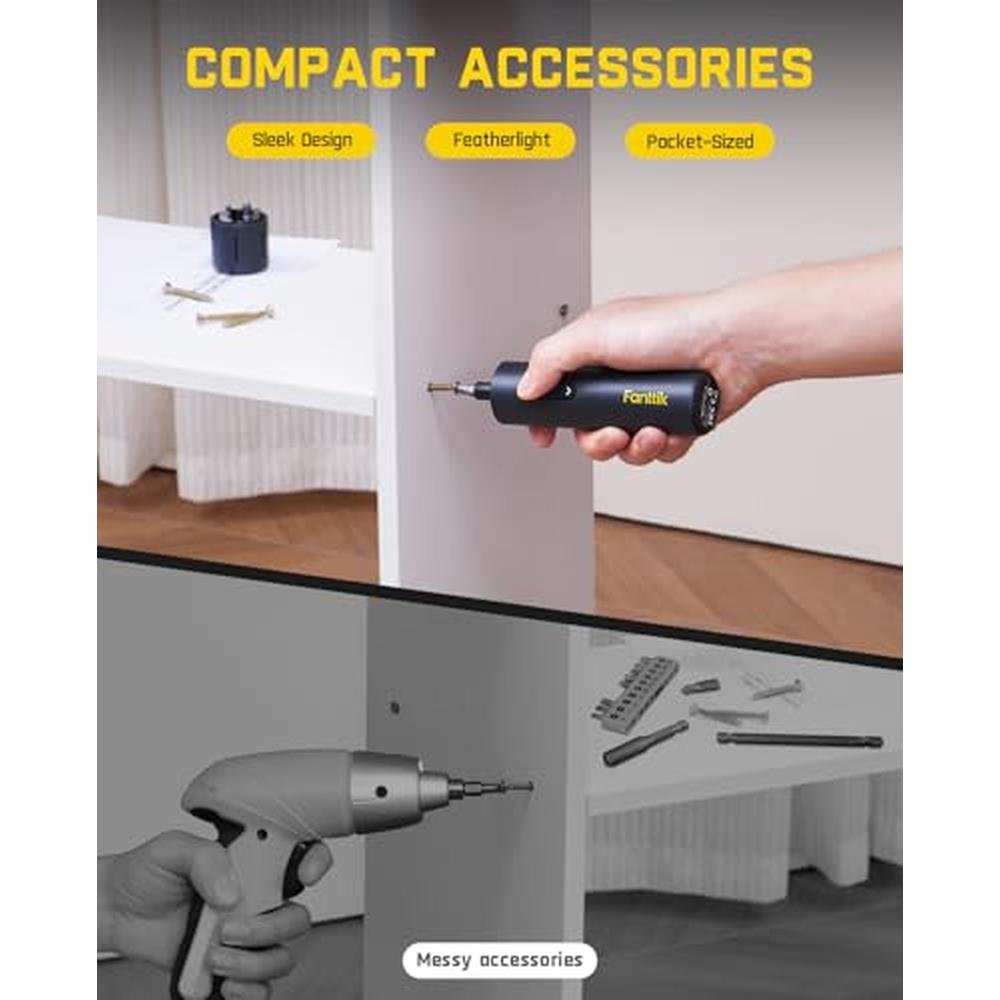 Cordless Screwdriver: Fanttik S1 Capsule Electric – In Use
