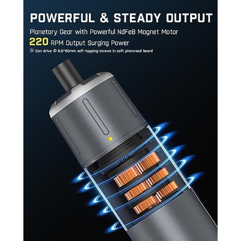 Cordless Screwdriver: Fanttik S1 Pro 1/4'' Hex & D2 Cross – In Use