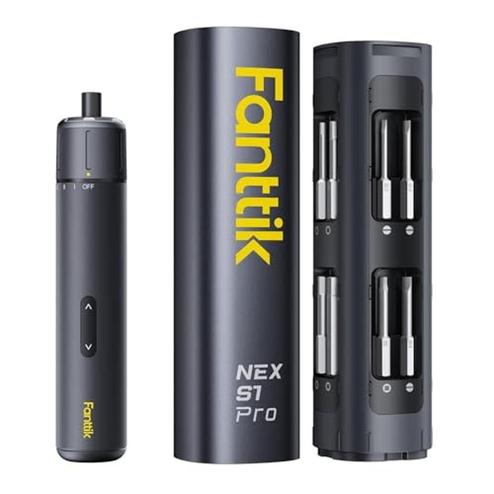 Electric Screwdriver: Fanttik S1 Pro 16 S2 Steel Bits 3 – Front View