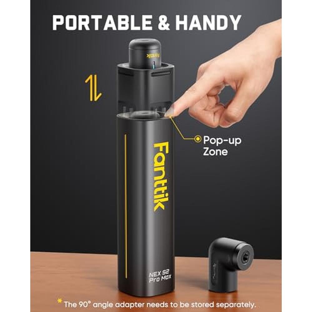 Electric Screwdriver: Fanttik S2 Pro Max Cordless – Side View