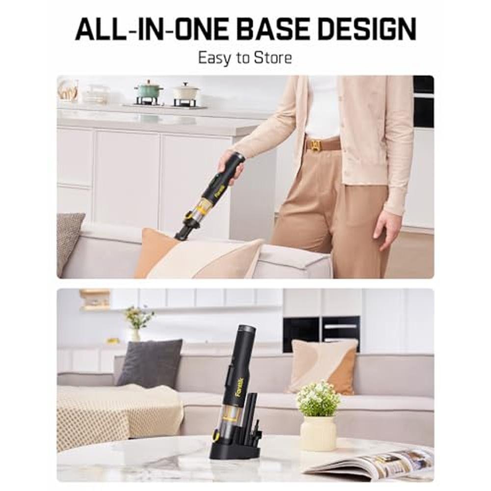 Cordless Handheld Vacuum: Fanttik Slim V10 Lite 12000Pa – Side View
