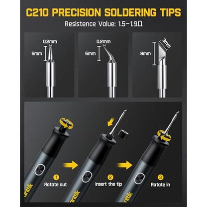 Cordless Soldering Iron: Fanttik T1 Max 7-Second Fast – In Use