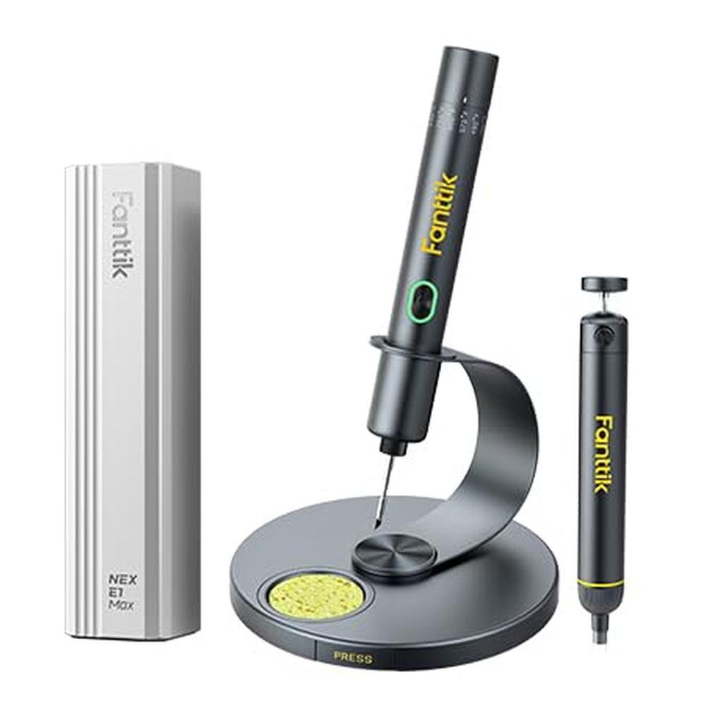 Soldering Iron Kit: Fanttik T1 Max E1 Max 3.7V Mini – Front View