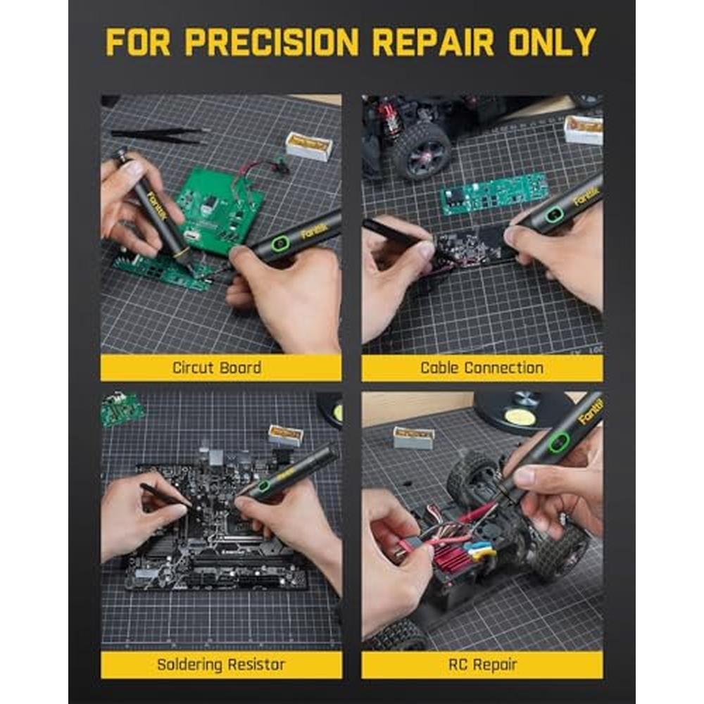 Soldering Iron Kit: Fanttik T1 Max E1 Max 3.7V Mini – Close-up Detail