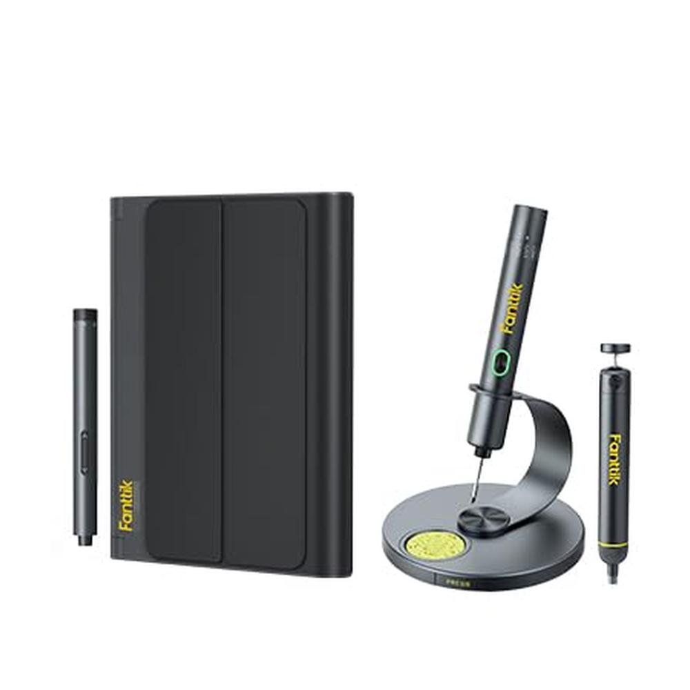 Soldering Iron Kit: Fanttik T1 Max & E1 NEX Workstation – Front View