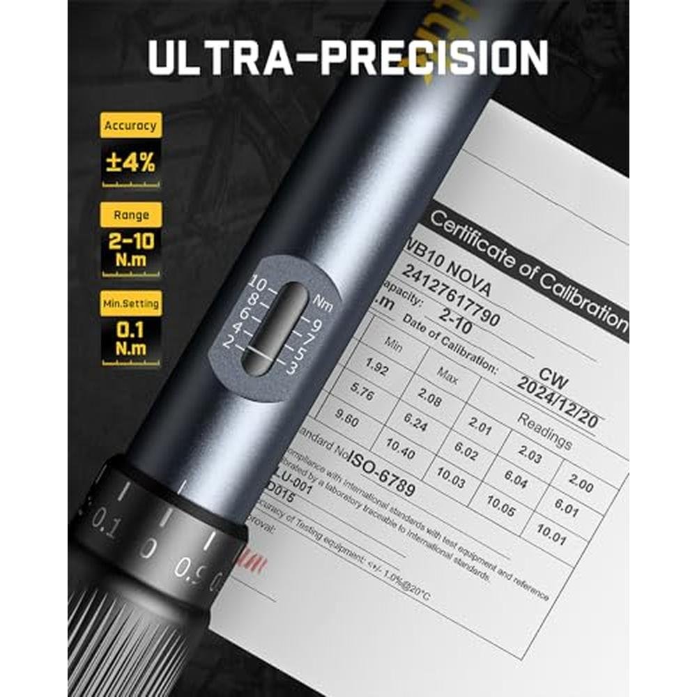 Torque Wrench Set: Fanttik WB10 Nova 1/4 Inch Drive Mini – Close-up Detail