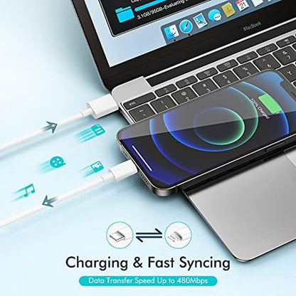 iPhone Charger: Fast 10ft USB-C Wall Charger Phone Charge – In Use