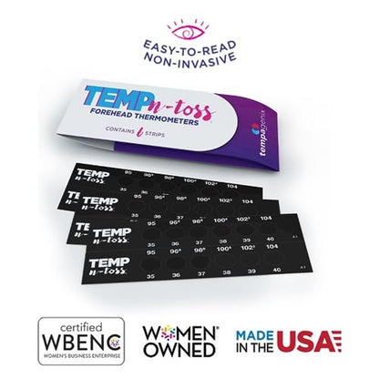 Disposable Forehead Thermometer Strips – Packaging