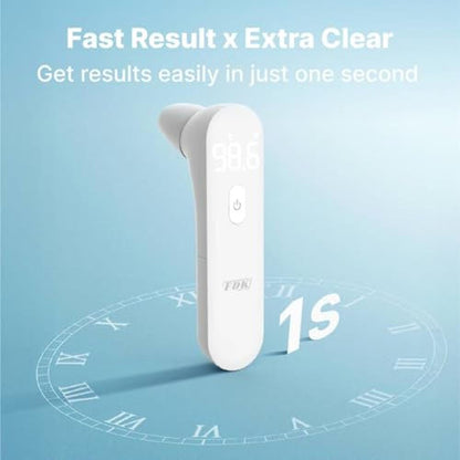 Ear Thermometer: FDK Medical Grade Digital Thermometer – In Use