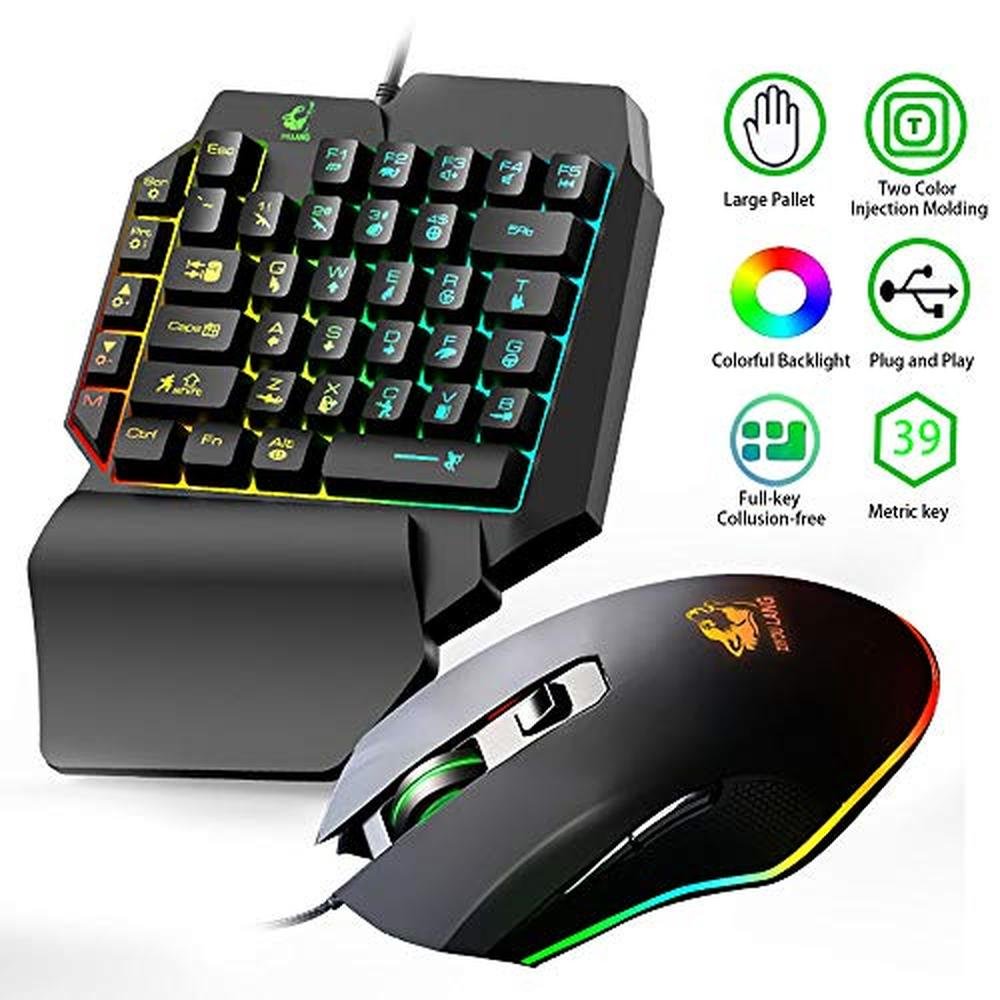 Keyboard FELiCON: FELiCON One Handed Gaming Keyboard and – Side View