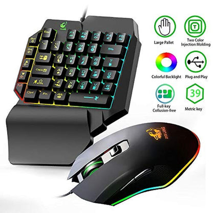 Keyboard FELiCON: FELiCON One Handed Gaming Keyboard and – Side View