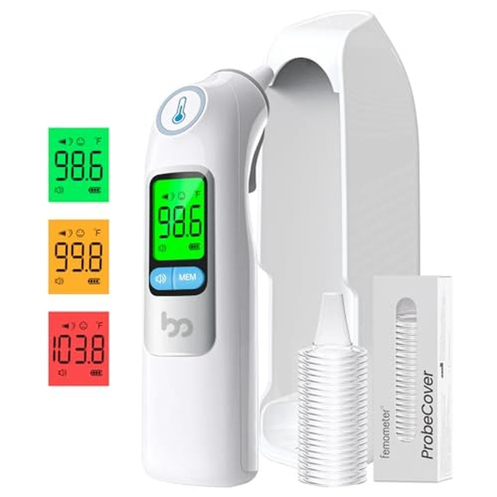 Femometer Infrared Ear Thermometer – Front View