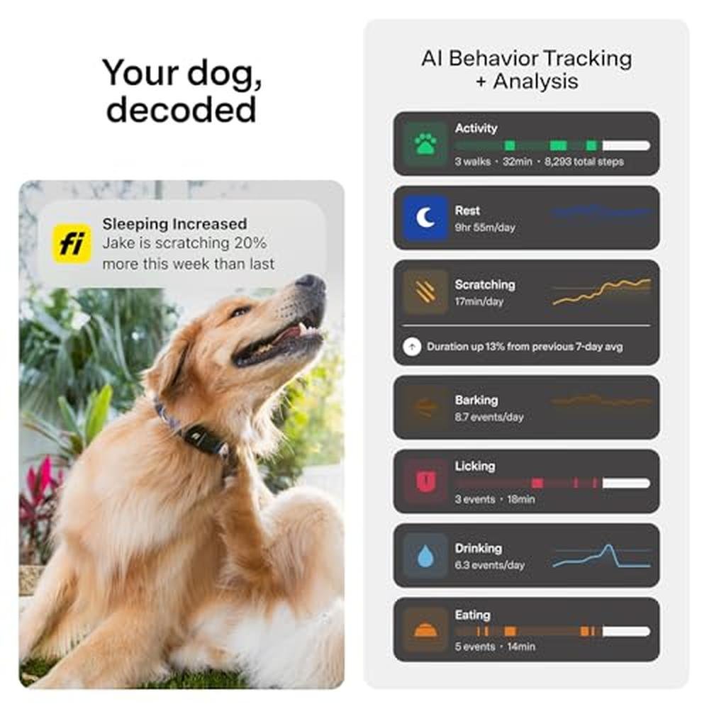 GPS Tracker: Fi Mini Dog Tracker – Side View