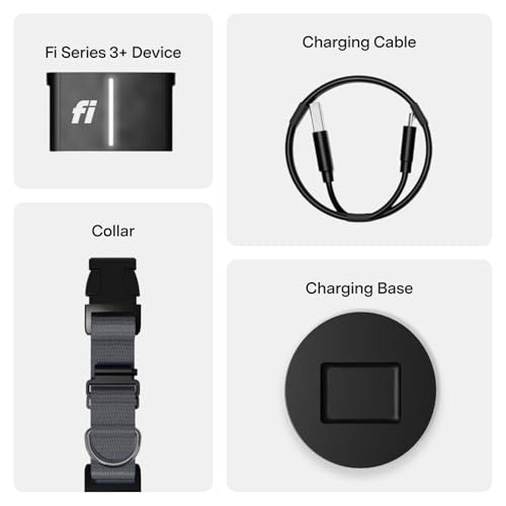 Tracker Series: Fi New Series 3+ Smart Dog Tracker Collar – Packaging