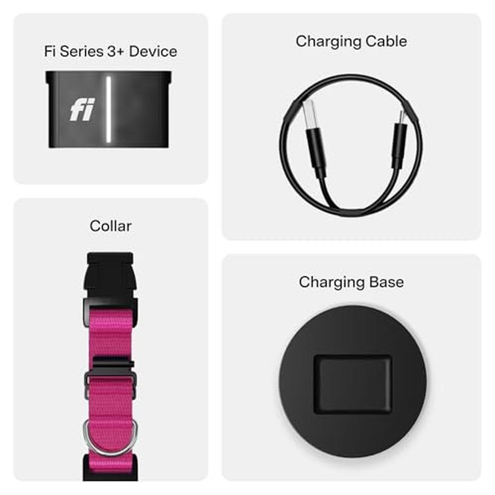 Tracker Series: Fi New Series 3+ Smart Dog Tracker Collar – Packaging