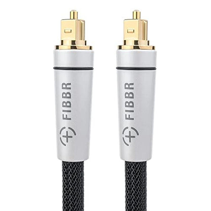Digital Cable: Fibbr Digital Audio Optical Cable – Front View