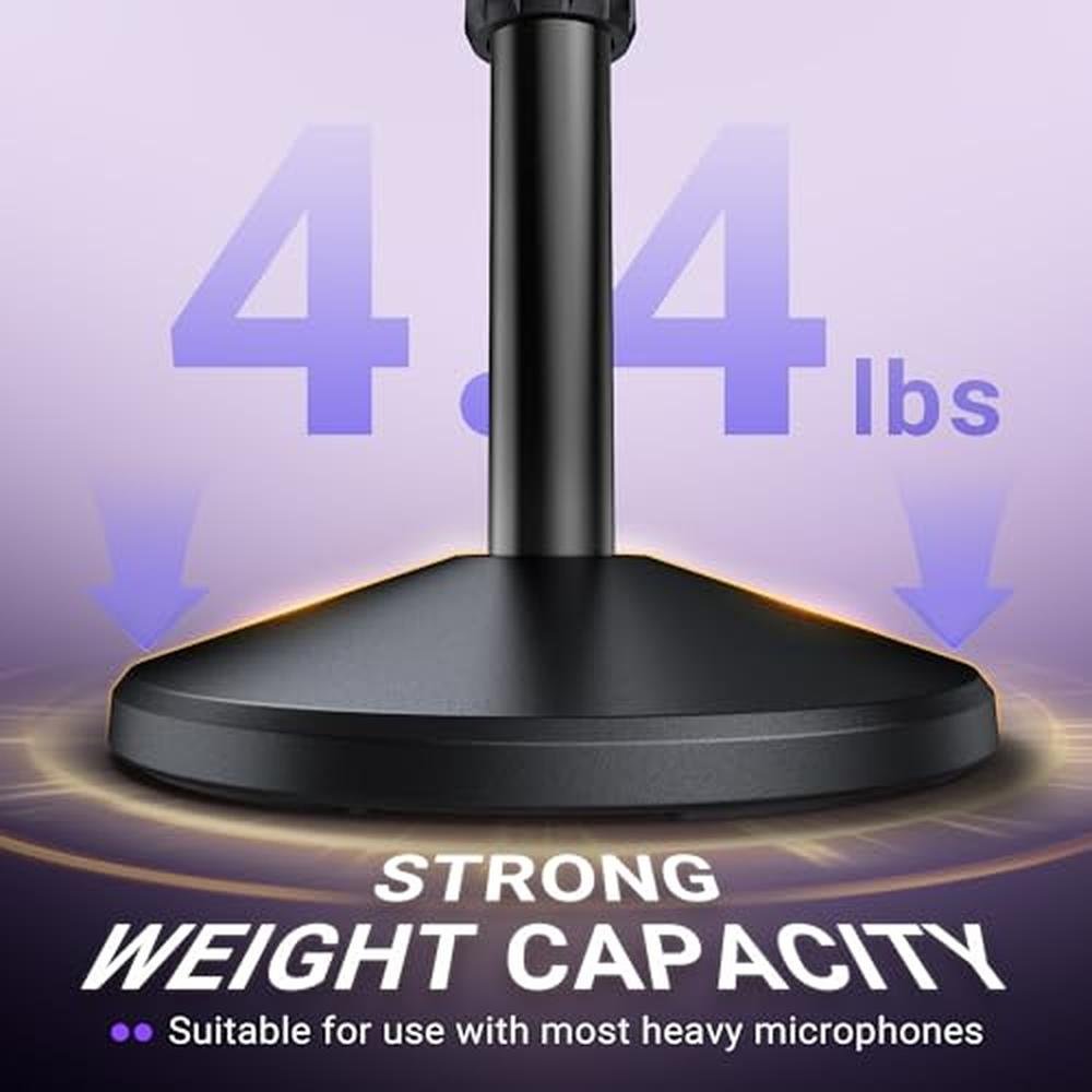 Stand Fifine: FIFINE Desktop Microphone Stand Adjustable – Close-up Detail