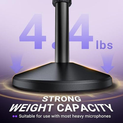 Stand Fifine: FIFINE Desktop Microphone Stand Adjustable – Close-up Detail