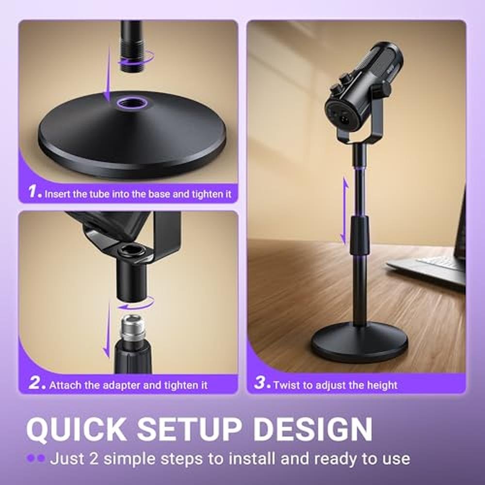 Stand Fifine: FIFINE Desktop Microphone Stand Adjustable – Packaging